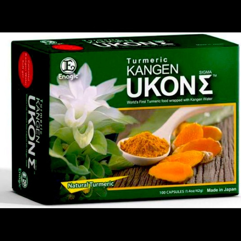 Enagic Kangen Tumeric Ukon E 100 Capsules